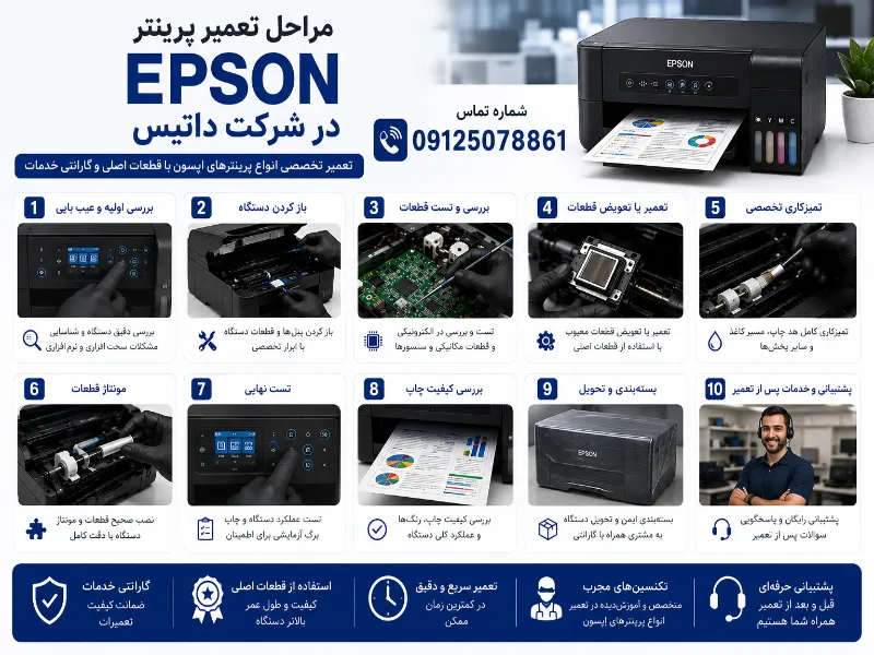 تعمیر پرینتر اپسون در محل